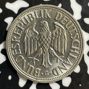 1950-G West Germany 1 Mark Lot#E2699 High Grade! Beautiful!