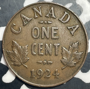 1924 Canada Small Cent Lot#T3988 Better Date