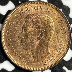 1946 Great Britain Farthing Lot#D8485 High Grade! Beautiful!