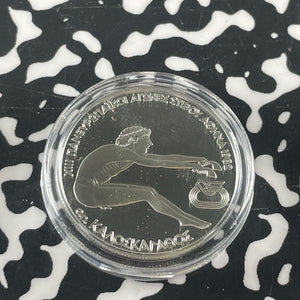 1982 Greece 3x Coin Olympics Proof Set Lot#B2388 Silver! With Case & C.O.A.