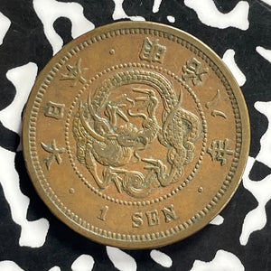 (1875) Japan 1 Sen Lot#T9496