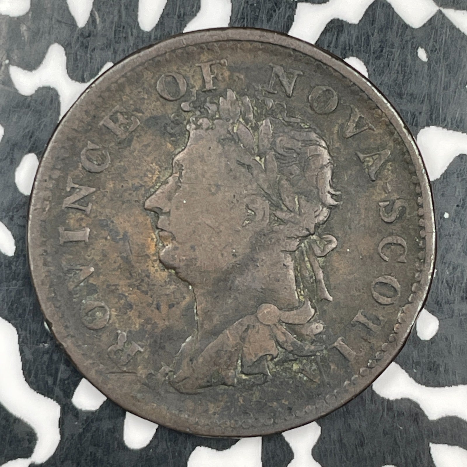 1823 Nova Scotia 1/2 Penny Half Penny Token Lot#F8856