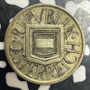 1926 Austria 1/2 Schilling Half Schilling Lot#T3290 Silver!