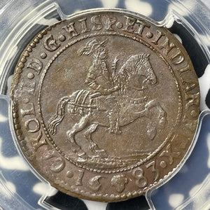 1683 Spanish Netherlands Brussels Jeton PCGS MS61BN Lot#G9423 Dugn-4476