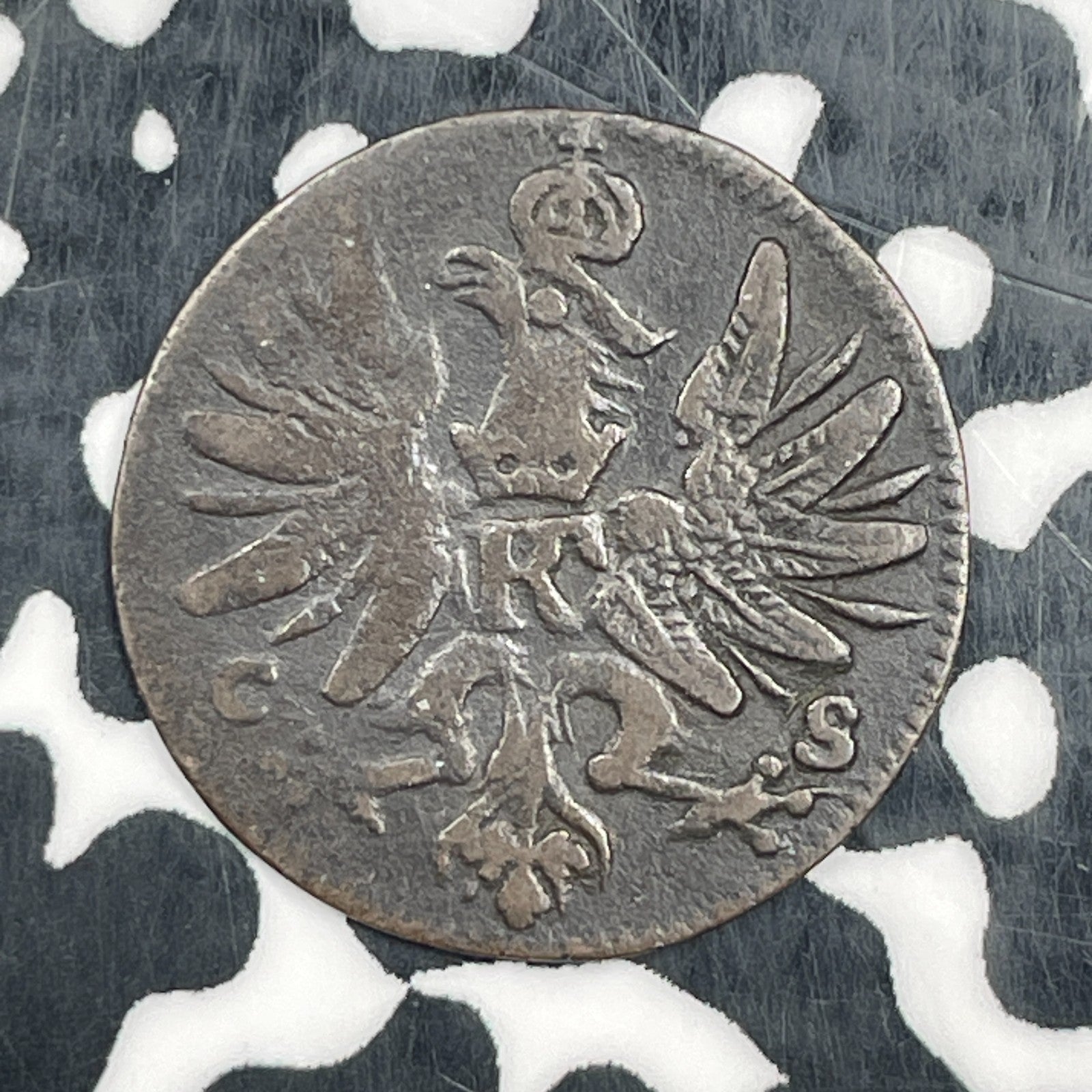 1708-CS Germany Prussia 6 Pfennig Lot# N3926 Scarce! KM#38