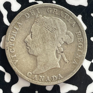 1894 Canada 25 Cents Lot#T7707 Silver! Key Date!