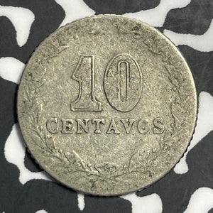 1896 Argentina 10 Centavos Lot#E6704