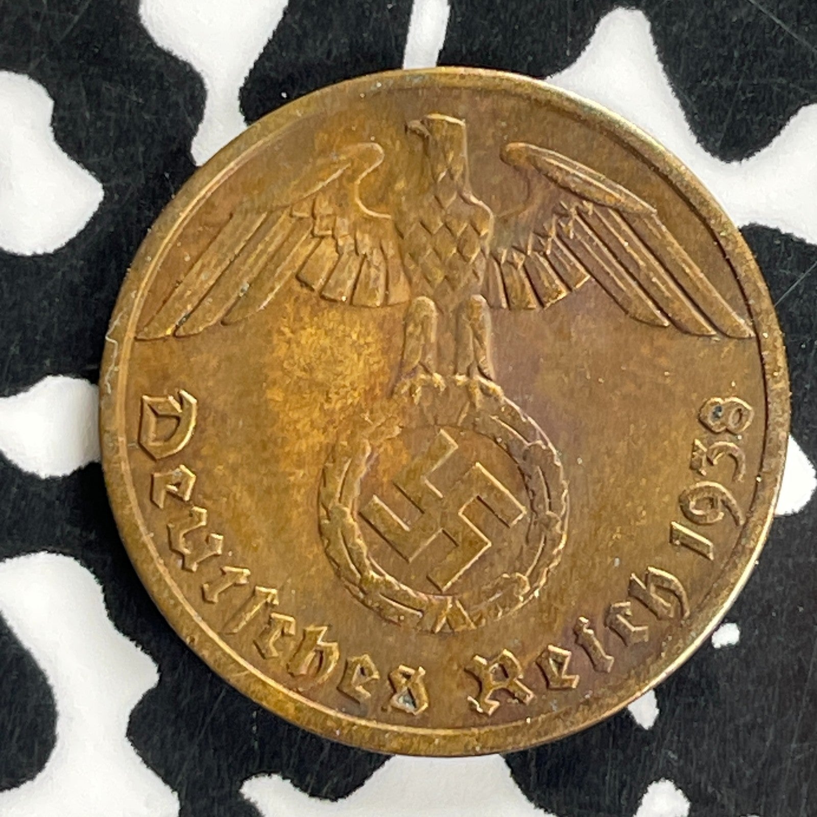 1938-A Germany 1 Pfennig Lot#C3243