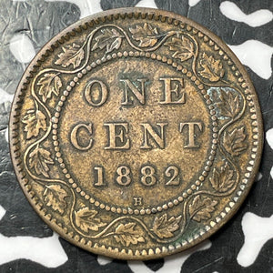 1882-H Canada Large Cent Lot#D7629