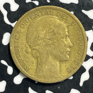 1936 Uruguay 10 Centesimos Lot#C0584