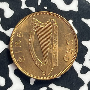 1959 Ireland Farthing Lot#T9219 High Grade! Beautiful!