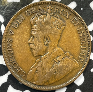 1917 Canada Large Cent Lot#D8553