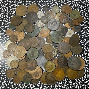 Bulk Lot Of 100x Assorted World Cull Coins Lot#B2269 Mixed Date