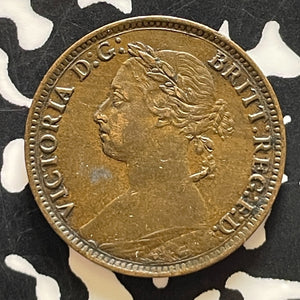 1888 Great Britain Farthing Lot#T5106 Nice!