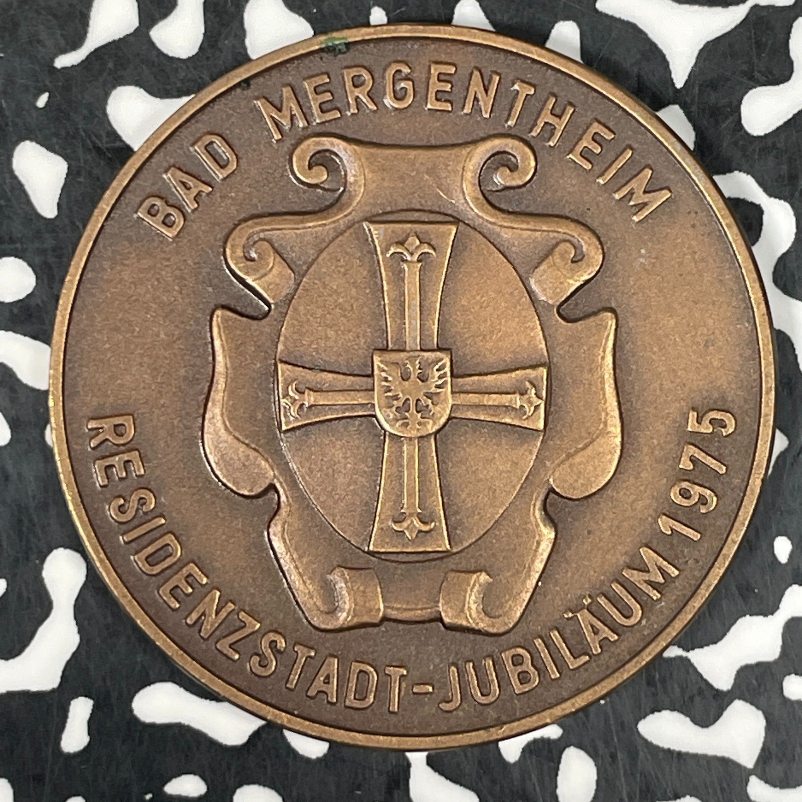 1975 Germany Bad Mergentheim 450th Anniversary Medal Lot#C6967