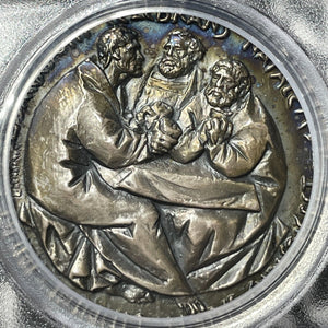 (1970) Vatican City Last Supper Medal PCGS SP66 Lot#GV7912 Silver! Gem BU!