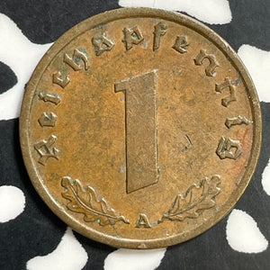 1938-A Germany 1 Pfennig Lot#E7960