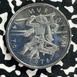 1976 Switzerland 5 Francs Lot#T9660 High Grade! Beautiful!