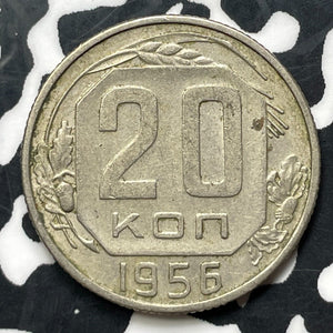 1956 Russia 20 Kopeks (6 Available) (1 Coin Only)