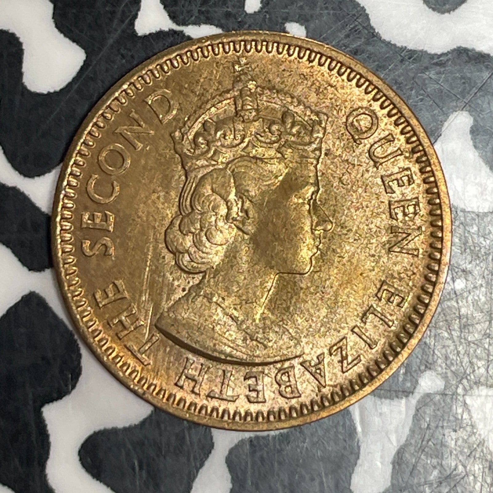 1959 Seychelles 1 Cent Lot#T6278 High Grade! Beautiful!