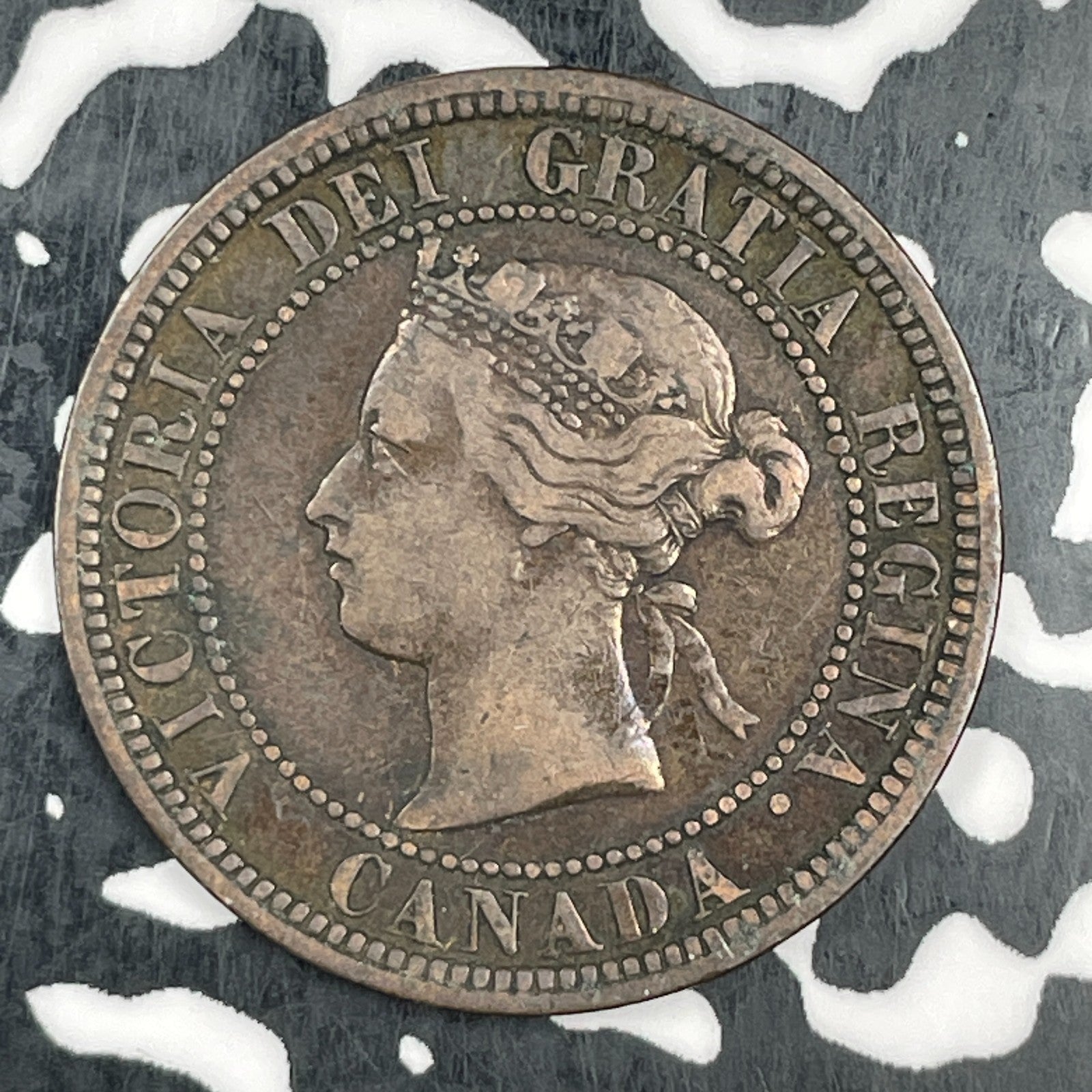 1876-H Canada Large Cent Lot#F8488