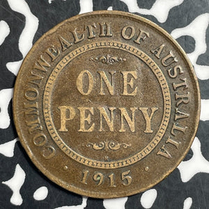 1915-H Australia 1 Penny Lot#T1538 Better Date