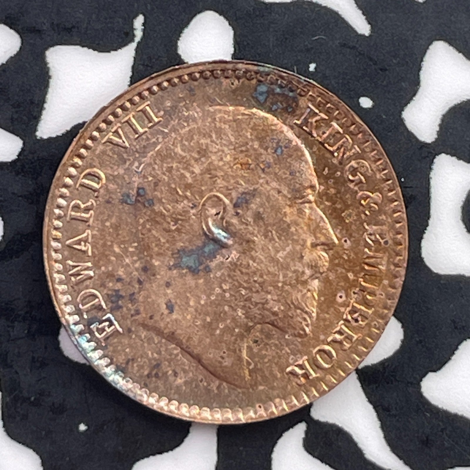 1907 India 1/12 Anna Lot#C5681 High Grade! Beautiful!