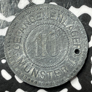 Undated Germany Munster 10 Pfennig P.O.W. Notgeld Lot#D7889