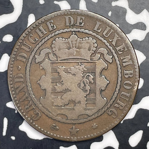 1865-A Luxembourg 10 Centimes Lot#C0852