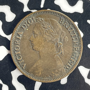 1878 Great Britain Farthing Lot#T8579