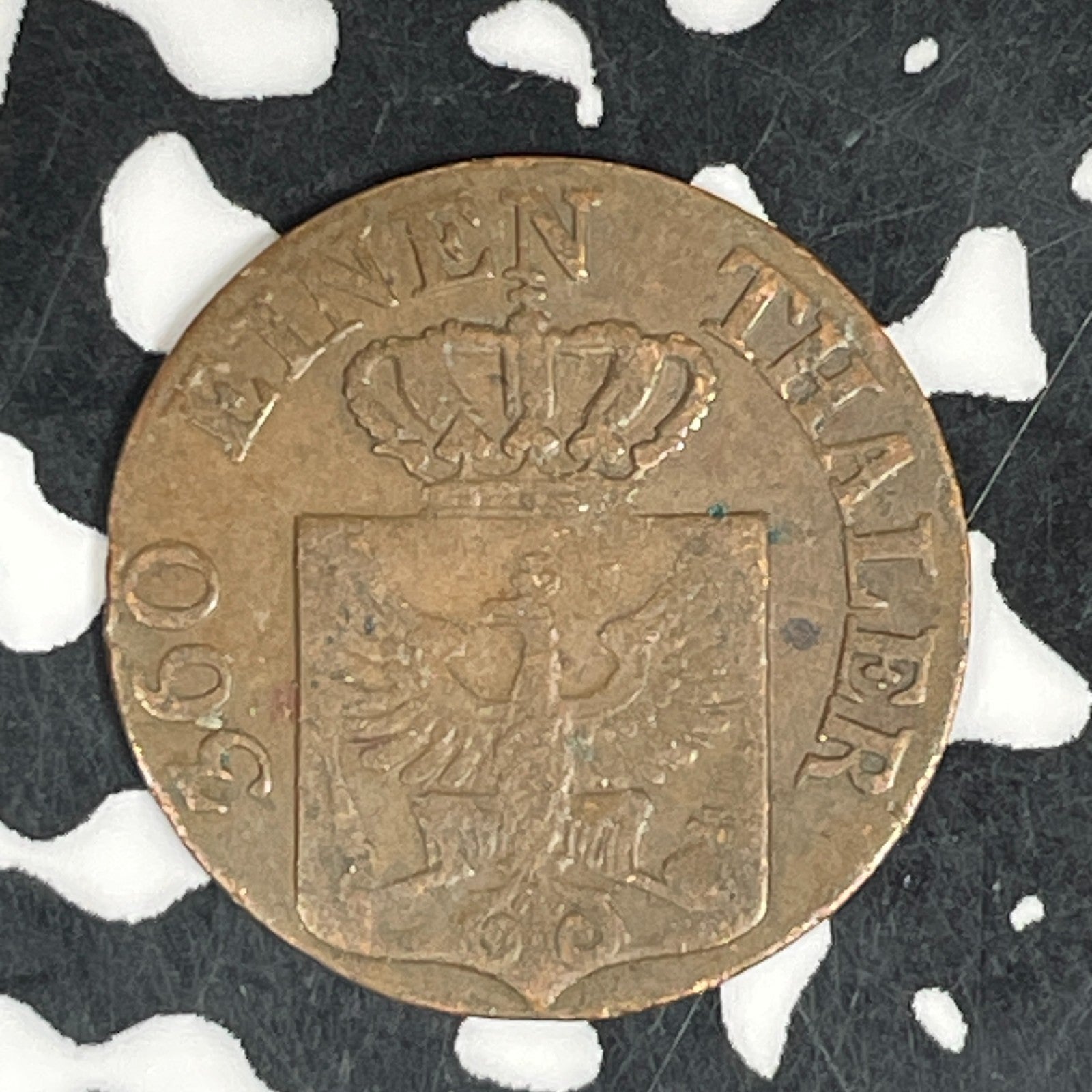 1842-A Germany Prussia 1 Pfennig Lot#C6096