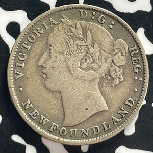 1894 Newfoundland 20 Cents Lot#T7950 Silver!