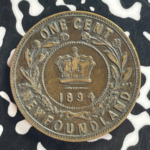 1894 Newfoundland Large Cent Lot#T7963 Nice!