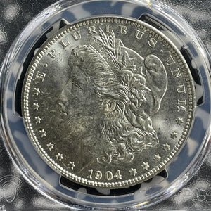 1904-O U.S. $1 Morgan Dollar PCGS MS63 Lot#G383 Silver! Choice UNC!