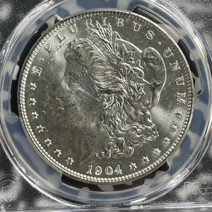 1904-O U.S. $1 Morgan Dollar PCGS MS64 Lot#G435 Silver! Choice UNC!