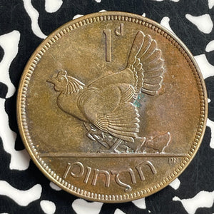 1928 Ireland 1 Penny Lot#T7139 High Grade! Beautiful!