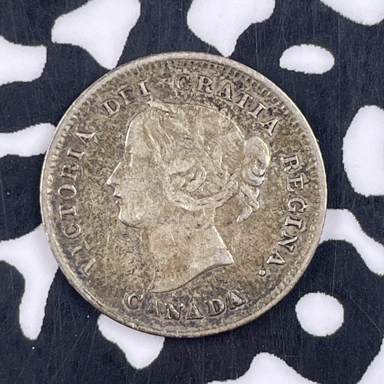 1893 Canada 5 Cents Lot#F5022 Silver!
