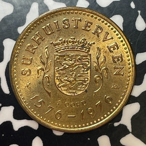 1976 Netherlands Surhuisterveen Oord Token Lot#T2524 High Grade! Beautiful!