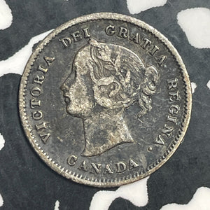 1871 Canada 5 Cents Lot#T2266 Silver! Nice!