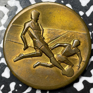 Undated Germany Westphalia Soccer Championship Medal Lot#D7343 39mm