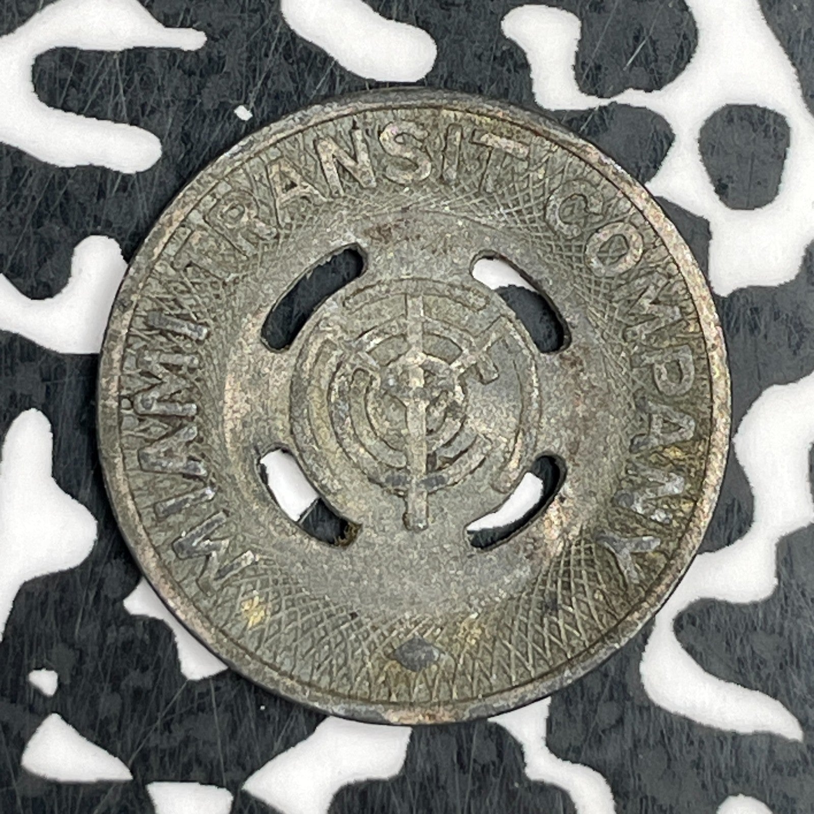 Undated U.S. Miami, FL Transit Token Lot#F5969