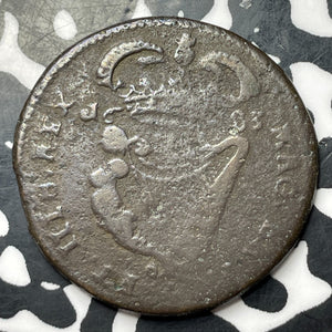 1683 Ireland Charles II 1/2 Penny Lot#MK285