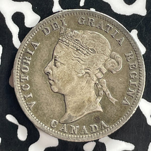 1900 Canada 25 Cents Lot#T7741 Silver!