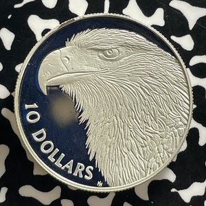 1994 Australia Eagle $10 Dollars Piedfort Lot#JM0154 Large Silver! Proof!