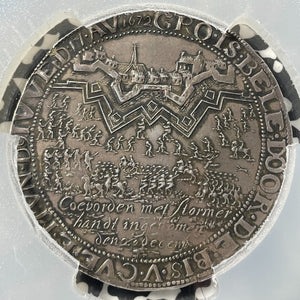 1672 Netherlands Siege Of Groningen Medal PCGS MS61 Lot#GV8875 Silver!