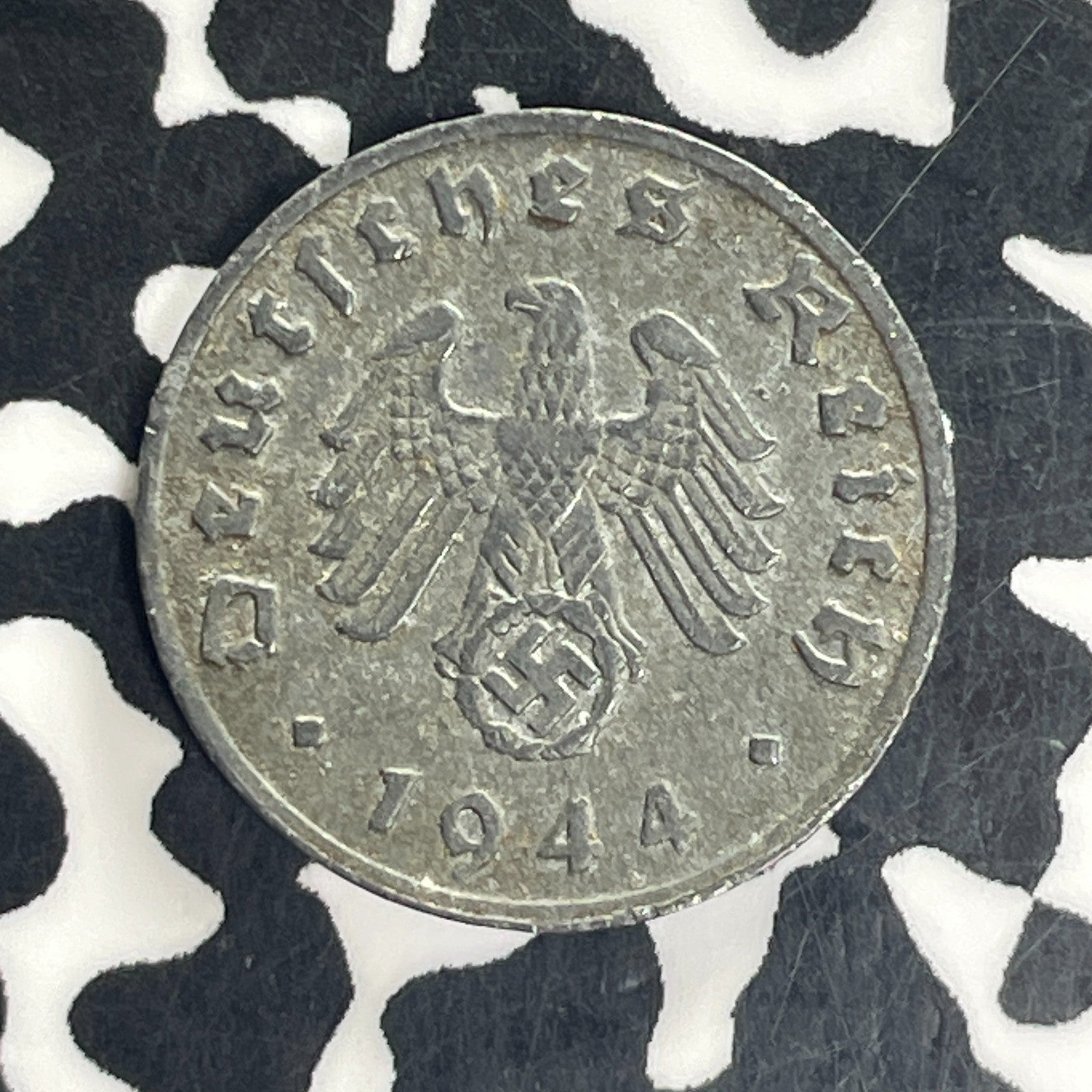 1944-E Germany 1 Pfennig Lot#C5077