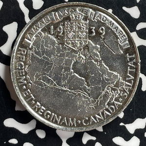 1939 Canada Royal Visit Medal Lot#T7166 Silver! 33mm