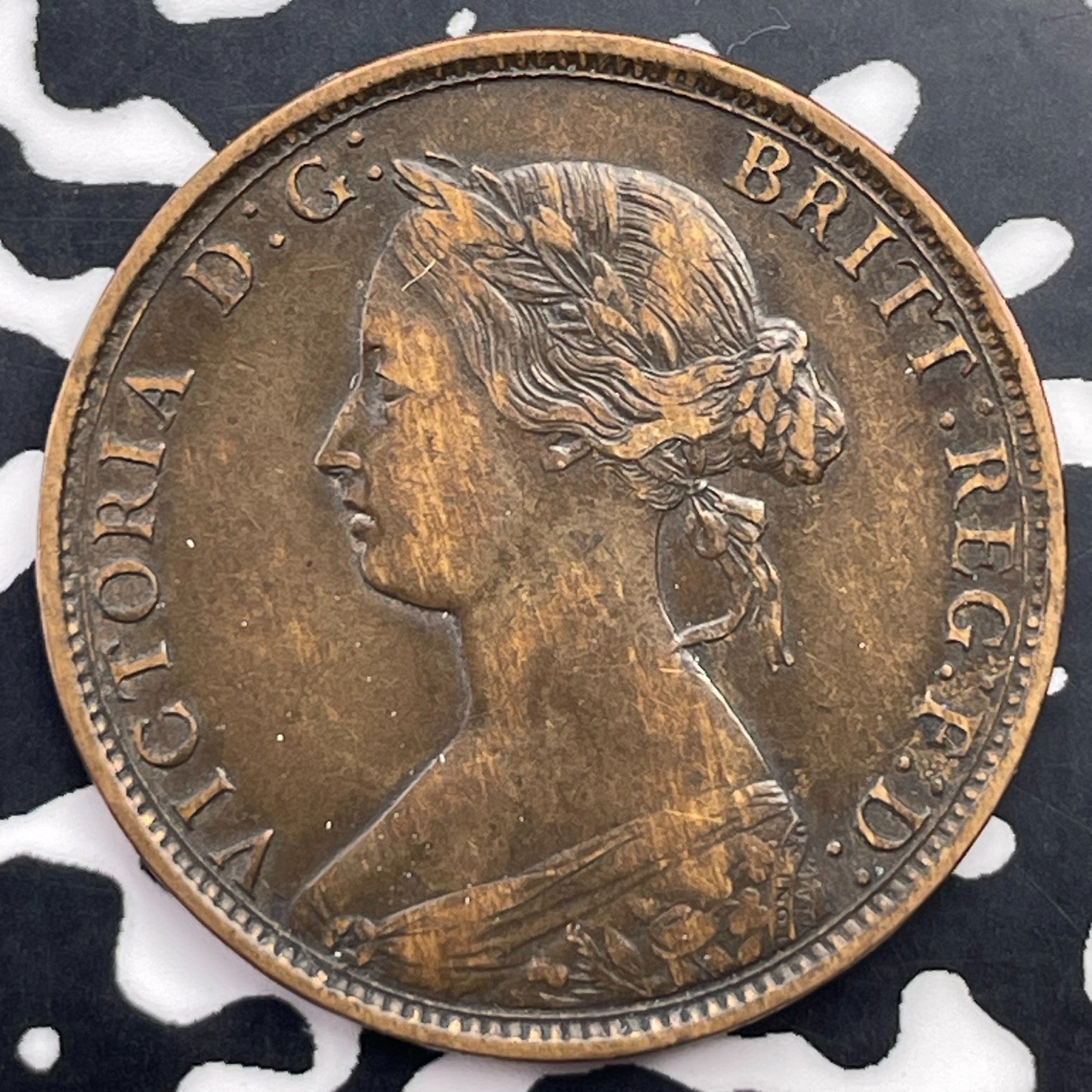 1861 Nova Scotia Large Cent Lot#C2867 Nice!