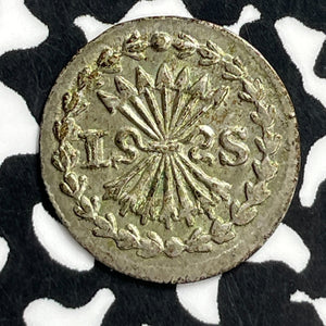 1738 Netherlands Holland 1 Stuiver Lot#JM9765 Silver! High Grade! KM#91