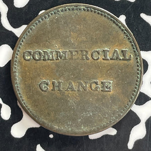 (1830) Lower Canada Commercial Change 1/2 Penny Token Lot#T7700